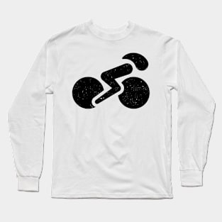 the bicyclist Long Sleeve T-Shirt